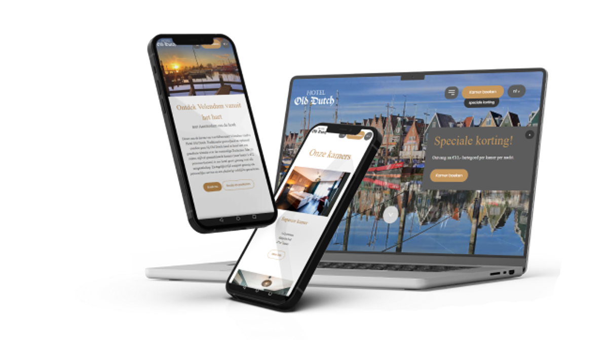 nieuw website van old dutch