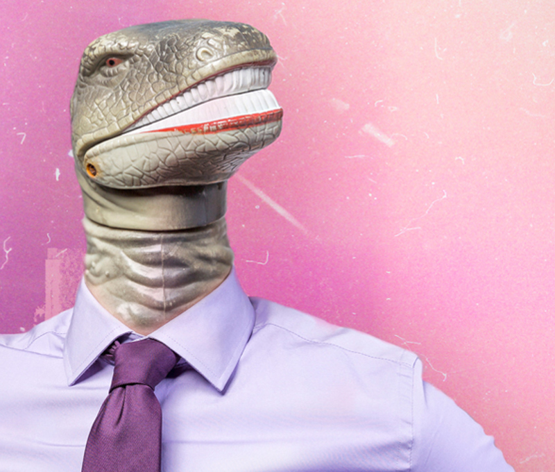 dinosaurus man