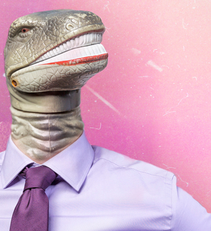 dinosaurus man